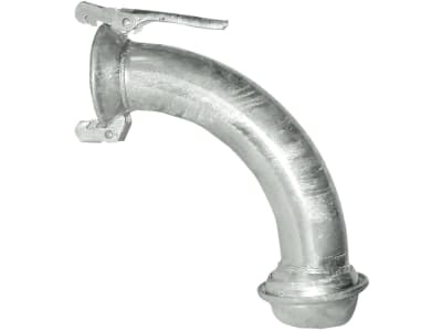 Hücobi Bogen "Italienisches System", 90 °, verzinkt, mit M- und MT-Kupplung Hücobi Bogen "Italienisches System", 90 °, verzinkt, mit M- und MT-Kupplung