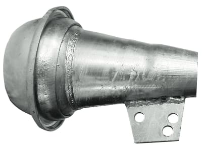 Hücobi Stahldüse "Italienisches System", Ø Auslass 50 mm, verzinkt, mit M-Kupplung Hücobi Stahldüse "Italienisches System", Ø Auslass 50 mm, verzinkt, mit M-Kupplung