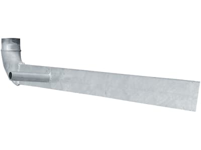Hücobi Spaltenlanze, verzinkt, 2.000 mm, Rechteckrohr 80 x 20 mm, mit Bogen 90°, 2-1/2'' AG, ohne Feuerwehrkupplung, 8394 000000 Hücobi Spaltenlanze, verzinkt, 2.000 mm, Rechteckrohr 80 x 20 mm, mit Bogen 90°, 2-1/2'' AG, ohne Feuerwehrkupplung, 8394 000000