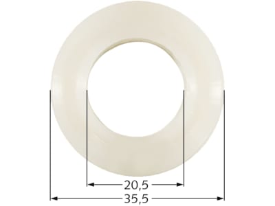 Industriehof® Sicherungsring 35,5 x 20,5 x 7 mm für Perfect, Tünnissen & Stocks, 63-PER-62 Industriehof® Sicherungsring 35,5 x 20,5 x 7 mm für Perfect, Tünnissen & Stocks, 63-PER-62