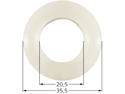 Industriehof® Sicherungsring 35,5 x 20,5 x 7 mm für Perfect, Tünnissen & Stocks, 63-PER-62