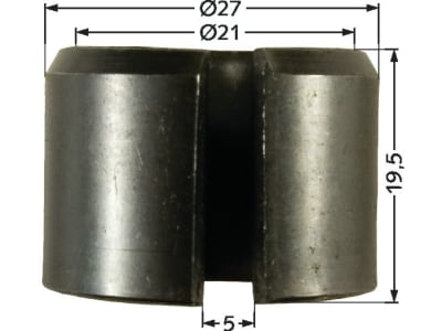 Industriehof® Spannbuchse 19,5 x 3 mm Ø innen 21 mm Ø außen 27 mm für Perfect, Tünnissen & Stocks, 63-PER-64