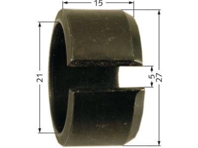 Industriehof® Spannbuchse 15 x 3 mm Ø innen 21 mm Ø außen 27 mm für Perfect, Tünnissen & Stocks, 63-PER-65 Industriehof® Spannbuchse 15 x 3 mm Ø innen 21 mm Ø außen 27 mm für Perfect, Tünnissen & Stocks, 63-PER-65