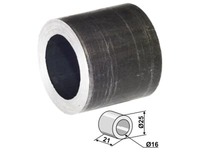 Industriehof® Buchse 21 x 4 mm, Ø innen 16 mm, Ø außen 24 mm, für Falc, Gilbers, Herder, Müthing, Noremat, Quivogne,Turner, Votex, 63-TUR-81 Industriehof® Buchse 21 x 4 mm, Ø innen 16 mm, Ø außen 24 mm, für Falc, Gilbers, Herder, Müthing, Noremat, Quivogne,Turner, Votex, 63-TUR-81