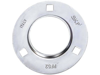 SKF Stahlblechgehäuse PF 72, rund, 3-Loch, für Y-Lager YET 207, YEL 207, YAT 207, YAR 207