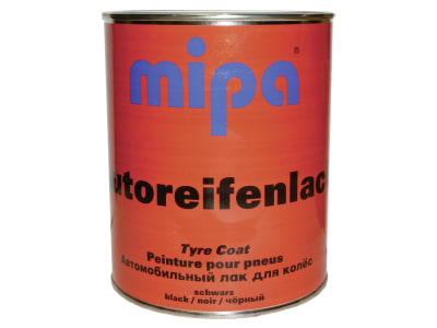 Mipa Reifenfarbe schwarz 1.000 ml, 157040001 Mipa Reifenfarbe schwarz 1.000 ml, 157040001