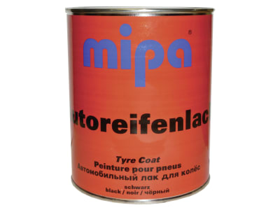 Mipa Reifenfarbe schwarz 1.000 ml, 157040001