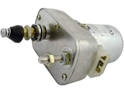 Scheibenwischermotor 12 V, Wischwinkel 135 °, 53 mm, Ø Welle 8 mm x M 6 für Deutz Scheibenwischermotor 12 V, Wischwinkel 135 °, 53 mm, Ø Welle 8 mm x M 6 für Deutz