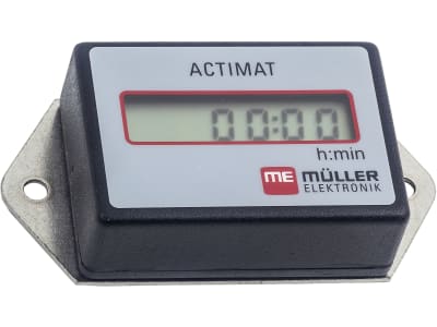 Betriebsstundenzähler "Actimat", 104 x 52 x 27 mm, IP 65 Betriebsstundenzähler "Actimat", 104 x 52 x 27 mm, IP 65