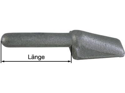 Scharnierbolzen Ø x L: 11 x 40 mm, für Bordwandscharniere