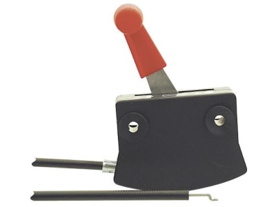 Gashebel rot mit Bowdenzug Gashebel rot mit Bowdenzug