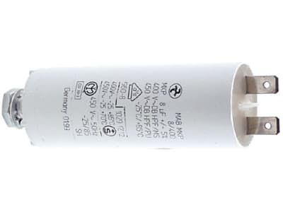E-Kondensatoren 8 µF, Länge 102 mm, Gewinde M 8
