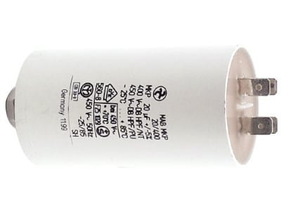 E-Kondensatoren 20 µF, Länge 103 mm, Gewinde M 8 E-Kondensatoren 20 µF, Länge 103 mm, Gewinde M 8