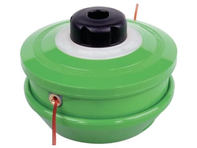 Fadenkopf "Tap & Go" halbautomatisch, bolzenlos, Ø Faden 2,4 mm, für Motorsensen, Trimmer Fadenkopf "Tap & Go" halbautomatisch, bolzenlos, Ø Faden 2,4 mm, für Motorsensen, Trimmer