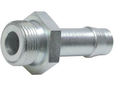 Schlauchstutzen "SST-B/FI" für Bremsschlauch Druckluftbremse 13 mm, M 22 x 1,5 AG, DIN 74304, Stahl, verzinkt