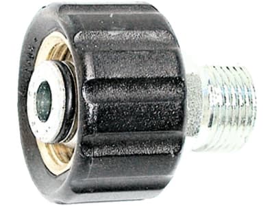 Handverschraubung metrisches Außen-/Innengewinde gerade, drehbar, mit Handmutter Handverschraubung metrisches Außen-/Innengewinde gerade, drehbar, mit Handmutter