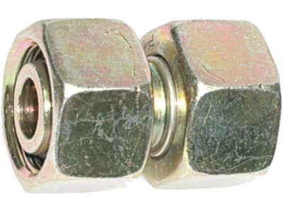 Doppelverbinder "GVO", leicht, gerade, metrisch Doppelverbinder "GVO", leicht, gerade, metrisch