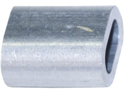 Pressklemme 6 mm Aluminium DIN 3093, für Stahlseil