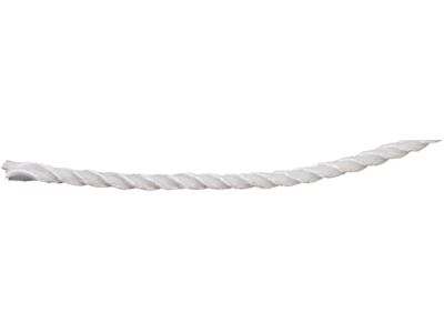Kunststoffseil PP (Polypropylen), weiß, DIN 83332, Rollenware Kunststoffseil PP (Polypropylen), weiß, DIN 83332, Rollenware