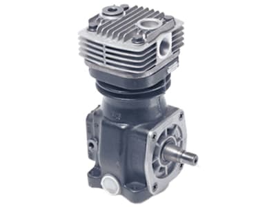 Wabco Kompressor "HDR 1.1", 1-Zylinder, plangedreht, Kühlung Luft, Neuteil, 411 140 501 0