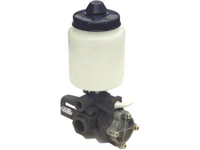 Wabco Frostschutzpumpe, Behältervolumen 0,5 l, mit/ohne Steueranschluss Wabco Frostschutzpumpe, Behältervolumen 0,5 l, mit/ohne Steueranschluss