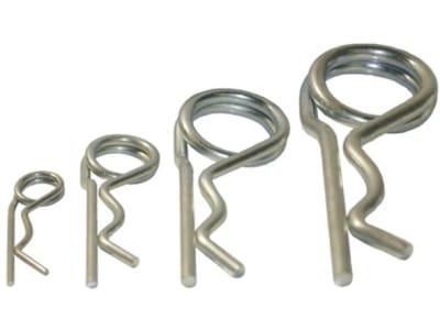 Federstecker-Sortiment, 46 St. doppelt gebogen, im Karton, 098810 473 Federstecker-Sortiment, 46 St. doppelt gebogen, im Karton, 098810 473