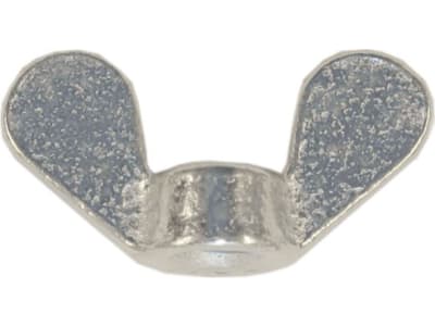 Flügelmutter DIN 315, Temperguss, verzinkt; blau passiviert (A2K), deutsche Form Flügelmutter DIN 315, Temperguss, verzinkt; blau passiviert (A2K), deutsche Form
