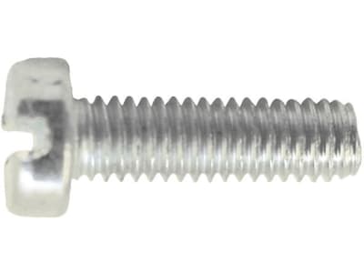 Zylinderschraube DIN 84, 4.8, Stahl, blank, mit Längsschlitz Zylinderschraube DIN 84, 4.8, Stahl, blank, mit Längsschlitz