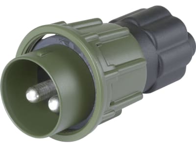 Herth + Buss Stecker 24 V, 2-polig, VG 96 917 E001A, Schraubanschluss, mit Crimp-/Lötstiftkontakten, Kontaktoberfläche versilbert, 51 305 920 Herth + Buss Stecker 24 V, 2-polig, VG 96 917 E001A, Schraubanschluss, mit Crimp-/Lötstiftkontakten, Kontaktoberfläche versilbert, 51 305 920