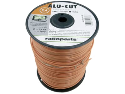 Mähfaden "Alucutline" 6-Kant, orange, Spule, für professionellen Einsatz Mähfaden "Alucutline" 6-Kant, orange, Spule, für professionellen Einsatz