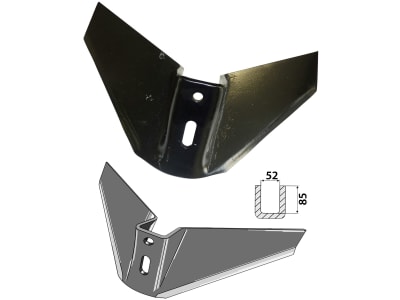 Industriehof® Flügelschar 480 mm für Kerner alt, 101.480-45-75-1 Industriehof® Flügelschar 480 mm für Kerner alt, 101.480-45-75-1