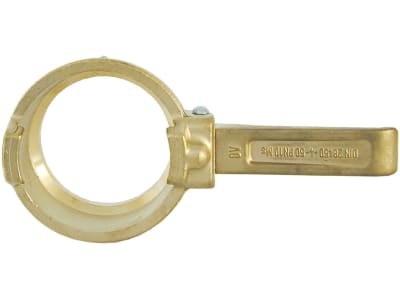 Hücobi Spannring, Messing, mit Hebel, für TW-Kupplungen Hücobi Spannring, Messing, mit Hebel, für TW-Kupplungen