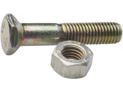 Kverneland Schraube M 12 x 63 - 12.9, mit Mutter für Scheibeneggen Silo Wolff, KK035034R Kverneland Schraube M 12 x 63 - 12.9, mit Mutter für Scheibeneggen Silo Wolff, KK035034R