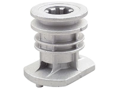 Messerkupplung für Castel Garden, Ø Welle 22,2 mm, Aufnahme 18 mm, Einstecktiefe 43 mm Messerkupplung für Castel Garden, Ø Welle 22,2 mm, Aufnahme 18 mm, Einstecktiefe 43 mm