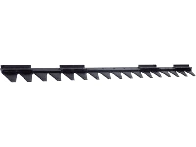 ESM Mähmesser 107 cm, Universal-S-Klappbalken, gewölbte Klingen, ohne Verstärkungsleiste, Klingen 21, für Bucher, Eurosystems, Viking ESM Mähmesser 107 cm, Universal-S-Klappbalken, gewölbte Klingen, ohne Verstärkungsleiste, Klingen 21, für Bucher, Eurosystems, Viking
