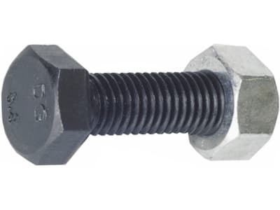 Industriehof® Sechskantschraube M 12 x 1,75 x 40 - 8.8 mit Sicherungsmutter für JF, 63-1240 Industriehof® Sechskantschraube M 12 x 1,75 x 40 - 8.8 mit Sicherungsmutter für JF, 63-1240