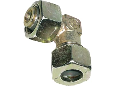 Winkelverschraubung "EVW-S" schwer, 90 °, einstellbar Winkelverschraubung "EVW-S" schwer, 90 °, einstellbar