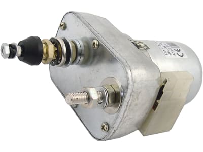 Scheibenwischermotor 12 V Wischwinkel 115 ° ohne Parkstellung, Abstand Achsen 50–57 mm stufenlos verstellbar, Ø Welle 8 mm x M 6 für Case IH 433-933 Scheibenwischermotor 12 V Wischwinkel 115 ° ohne Parkstellung, Abstand Achsen 50–57 mm stufenlos verstellbar, Ø Welle 8 mm x M 6 für Case IH 433-933