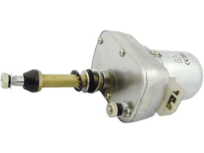 Scheibenwischermotor 12 V, Wischwinkel 95 °, 50 mm, Ø Welle 10 mm x M 8 für Schlüter, Eurotrac