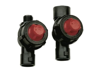 Agrotop Düsenhalter für 1 Düse Bajonett/Gewindeanschluss, mit Membran-Tropfstopventil, Kunststoff Agrotop Düsenhalter für 1 Düse Bajonett/Gewindeanschluss, mit Membran-Tropfstopventil, Kunststoff