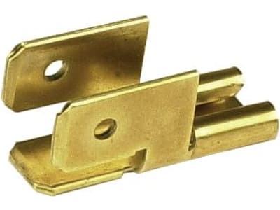 Herth + Buss Steckverteiler 3 x 6,3 mm; Steckbreite 6,3 mm; Steckhöhe 0,8 mm; Flachstecker; Flachsteckhülse, Messing, blank, 50 251 227 Herth + Buss Steckverteiler 3 x 6,3 mm; Steckbreite 6,3 mm; Steckhöhe 0,8 mm; Flachstecker; Flachsteckhülse, Messing, blank, 50 251 227