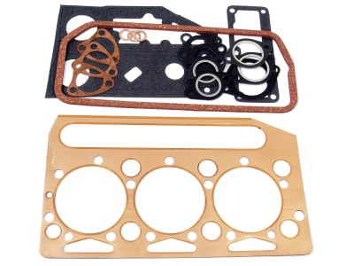 Motordichtsatz Perkins A3.144; Perkins A3.152 3-Zylinder, oben, für Traktor Fordson, Massey Ferguson Motordichtsatz Perkins A3.144; Perkins A3.152 3-Zylinder, oben, für Traktor Fordson, Massey Ferguson