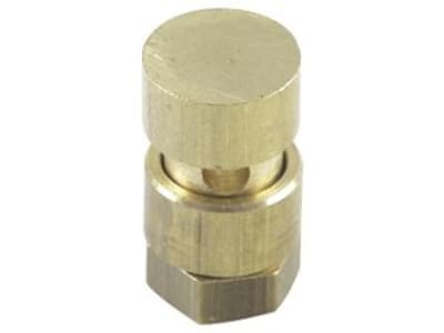 Schraubnippel Ø Schaft 8 mm, Länge 14 mm, montiert, mit Ring 8 x 4,5 mm und Mutter M 5 Schraubnippel Ø Schaft 8 mm, Länge 14 mm, montiert, mit Ring 8 x 4,5 mm und Mutter M 5