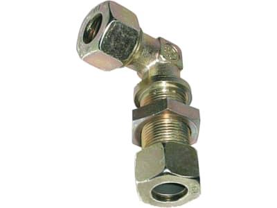 Winkel-Schottverschraubung "WSV-L" leicht, 90 ° Winkel-Schottverschraubung "WSV-L" leicht, 90 °