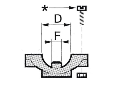 Agrotop Edelstahlschraube selbstschneidend für Düsenhalter, 14899 Agrotop Edelstahlschraube selbstschneidend für Düsenhalter, 14899