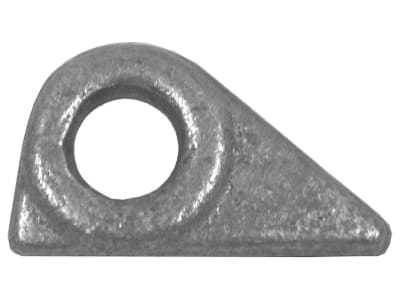 Anschweißlasche, Größe 1, Ø 17 mm, 60 mm, mit Öse, für Verstellbarer Einbau-Riegel-Spannverschluss 681 S Anschweißlasche, Größe 1, Ø 17 mm, 60 mm, mit Öse, für Verstellbarer Einbau-Riegel-Spannverschluss 681 S