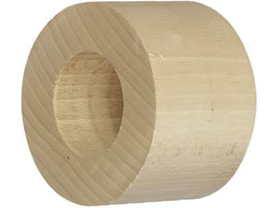 Holzlager 28 x 64,5 x 42 mm für Krümlerwalze