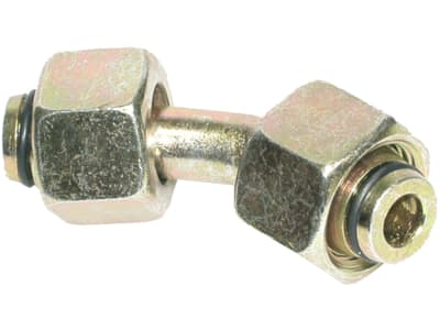 Doppelverbinder "45G-VO", schwer, 45 °, metrisch Doppelverbinder "45G-VO", schwer, 45 °, metrisch