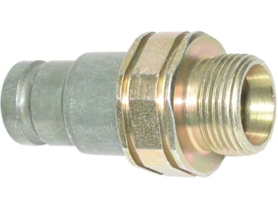 Hydraulikstecker "FF" flachdichtend, schwer Hydraulikstecker "FF" flachdichtend, schwer