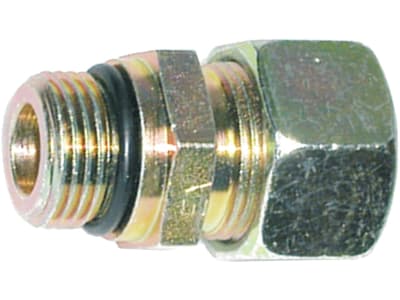 Einschraubverschraubung "GE-LR", leicht, 1 1/16"-12, RA 18, gerade, Abdichtung O-Ring